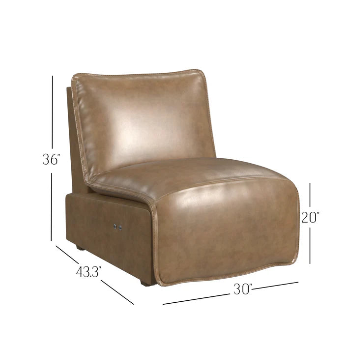 Gotham Power Motion Recliner, Acorn