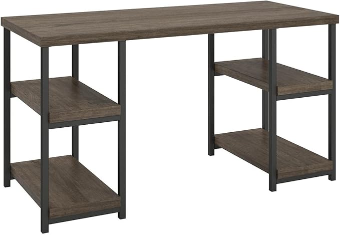 Ameriwood Home Ashlar Desk, Weathered Oak