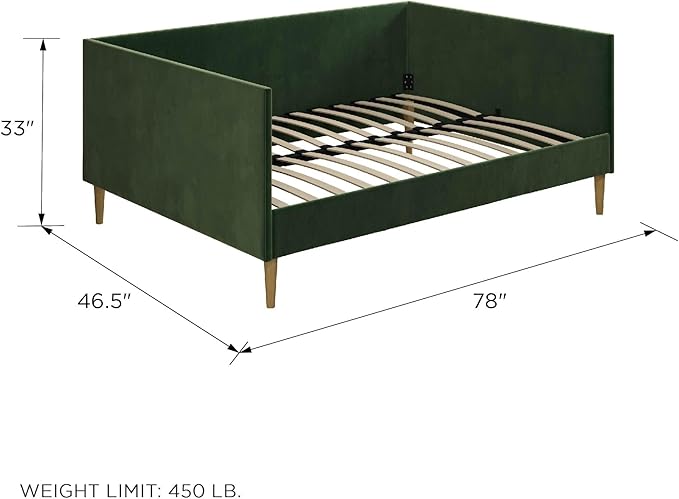 DHP Franklin Mid Century Sofa Bed