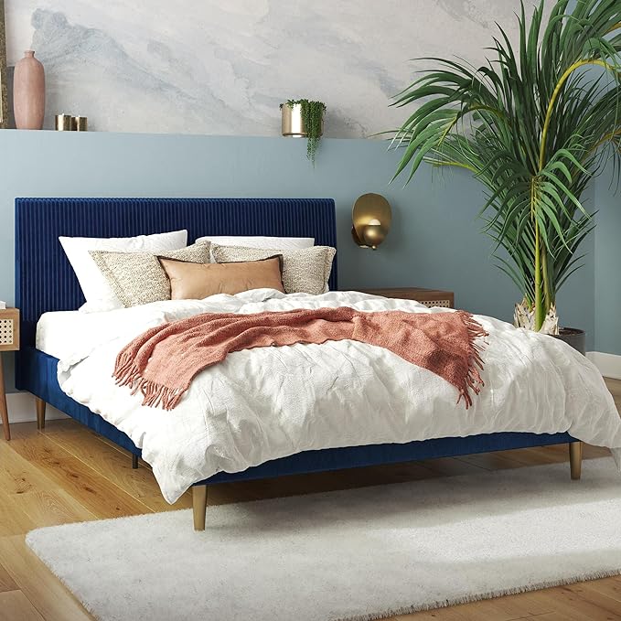 Mr. Kate Daphne Upholstered Bed with Headboard